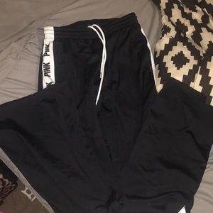 Pink sweat pants!